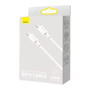 BASEUS FAST CHARGING DATA CABLE TYPE-C TO IP 20W 100CM
